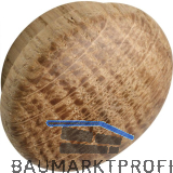 Holzabdeckkappe � 19 mm, Zapfen � 15 mm, Zapfenl�nge 4 mm, Eiche roh