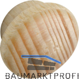 Holzabdeckkappe � 14 mm, Zapfen � 10 mm, Zapfenl�nge 4 mm, Fichte roh