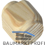 Holzziernagel Breite 30, H�he 30, Zapfen � 20, Zapfenl�nge 8 mm, Kiefer roh