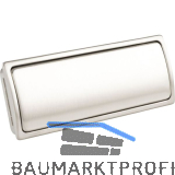 Klappgriff Juno Breite 132 mm, H�he 50 mm, Zinkdruckguss Edelstahl-Effekt