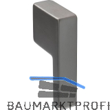 Knopf Sara Breite 8 mm, Tiefe 18 mm, Zinkdruckguss Edelstahl Effekt