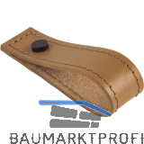 Knopf Marse Breite 25 mm, H�he 100 mm, Leder hellbraun