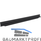 Griffleiste Grande L�nge 495 mm, Aluminium schwarz eloxiert