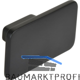 M�belknopf Biris Breite 58 mm, Zinkdruckguss schwarz matt