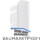 Endkappe Aktor C-Profil, Kunststoff Wei�