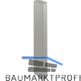 ALUMIS F�llprofil Aktor C vert. E-Ger�tebefestigung, L 600, Alu Edelstahl-Effekt