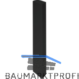 ALUMIS F�llprofil Aktor C vert. E-Ger�tebefestigung, L 600, Alu schwarz matt