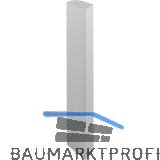 F�llprofil Aktor E-Ger�tebefestigung C-Profil vert,L 600,Alu natur eloxiert