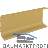 Griffmulde Aktor C-Profil horizontal, L�nge 5000 mm, Aluminium gold matt