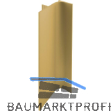 Griffmulde Aktor L-Profil vertikal, L�nge 5000 mm, Aluminium gold matt