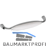 Griff Anaheim LA 128 mm, ZN/Kunststoff verchromt poliert/wei�