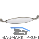 Griff Anaheim LA 128 mm, ZN/Kunststoff altsilber/wei�