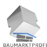 Knopf Galates Breite 30 mm, H�he 30 mm, ZN verchromt matt