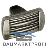 Knopf Argentum Breite 37 mm, H�he 22 mm, ZN altsilber