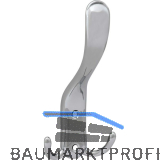 Huthaken Canelli Breite 78 mm, H�he 160 mm, Zinkdruckguss chrom poliert