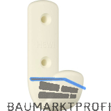 Mantelhaken HEWI 477.90B060 H�he 72 mm, Polyamid reinwei� matt