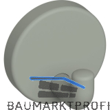 Mantelhaken HEWI 801.90B010 H�he 40 mm, Polyamid felsgrau matt