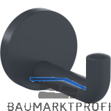 Mantelhaken HEWI 477.90B030 H�he 70 mm, Polyamid anthrazit matt