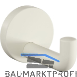Mantelhaken HEWI 477.90B030 H�he 70 mm, Polyamid reinwei� matt