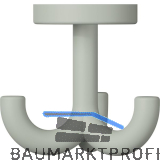 Dreifach-Drehhaken HEWI 477.90B050 H�he 70 mm,Polyamid felsgrau matt