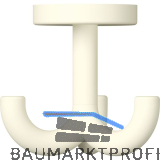 Dreifach-Drehhaken HEWI 477.90B050 H�he 70 mm,Polyamid reinwei� matt