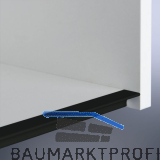 Griffleiste Amros L�nge 2500 mm, abl�ngbar, Aluminium schwarz eloxiert