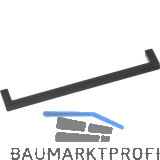 Griff Naoise LA 128 mm, Breite 136 mm, Zinkdruckguss schwarz matt lackiert