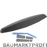 Muschelgriff Byam LA 160 mm, Breite 198 mm, Zinkdruckguss schwarz matt lackiert