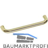 Griff Sulis � 10 mm, LA 192 mm, Breite 202 mm, Stahl vermessingt