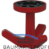 Dreifach-Drehhaken HEWI 477.94B030 elastisch, Kunstoff TPU rubinrot matt