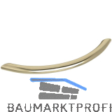 Griff Meduna � 10 mm, LA 128 mm, Breite 151 mm, Stahl vermessingt