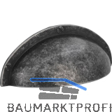 Muschelgriff Junit Breite 85 mm, H�he 31 mm, Zinkdruckguss altzinn antik