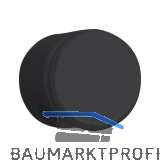 Knopf HEWI 557.32 � 32 mm, Tiefe 30 mm, Polyamid tiefschwarz gl�nzend