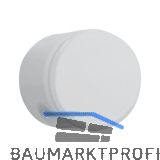 Knopf HEWI 557.32 � 32 mm, Tiefe 30 mm, Polyamid lichtgrau gl�nzend