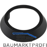 Griff Oz � 80 mm, Zinkdruckguss schwarz matt