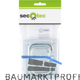 SECOTEC Kistengriffe zum Einlassen 80X100 mm verzinkt SB-1 PE