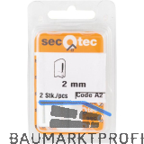 SECOTEC Vitragenhaken selbstklebend wei� SB-2