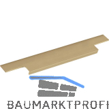 Griffleiste TRIM L�nge 745 mm, Aluminium, Messing geb�rstet