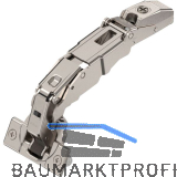 BLUM CLIP top BLUMOTION 0-Einsprung Scharnier 155�, gerade mit Feder, Einpressen