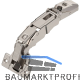 BLUM CLIP top 0-Einsprung Scharnier 155�, gerade mit Feder, Schrauben