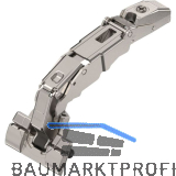 BLUM CLIP top 0-Einsprung Scharnier 155�, gerade mit Feder, INSERTA