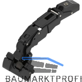 BLUM CLIP top BLUMOTION ONYX 0-Einsprung Scharnier 155�, mit Feder, INSERTA