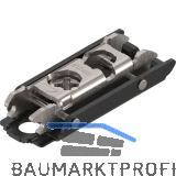 BLUM CLIP ONYX Exzenter Montageplatte gerade, Stahl, Schrauben, Distanz 0 mm