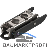 BLUM CLIP ONYX Exzenter Montageplatte gerade, Stahl, Schrauben, Distanz 3 mm