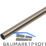 Relingrohr � 16 mm, L�nge 1500 mm, Stahl Edelstahl Effekt