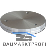 Glasadapter Barkonsole Irland 90 x 12 mm Edelstahl geb�rstet