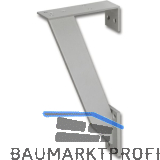 Konsole RAB schr�g 50 x 10 mm, H�he 322,5 mm, Tiefe 154 mm, Aluminium eloxiert