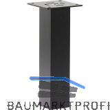 Barkonsole Capri 50 x 50 x 230 mm gerade Aluminium schwarz