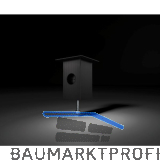 Barkonsole Jumbo Power Station 80 x 80 x 170 gerade Aluminium schwarz