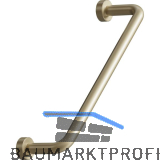 Griff Lounge � 7 mm, LA 128 mm, Breite 142 mm, Messing geb�rstet